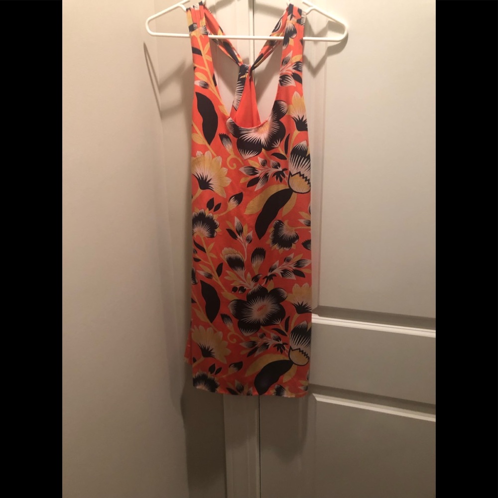 Jcrew hibiscus dress